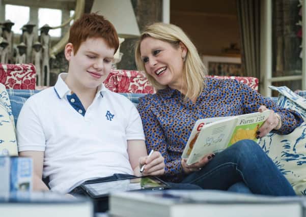 Ann Maxwell and her son Muir, who has been diagnosed with Dravet Syndrome, a severe form of epilepsy. Picture: PA