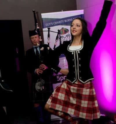 A Burns Night supper in Glasgow. Picture: Alan McCredie
