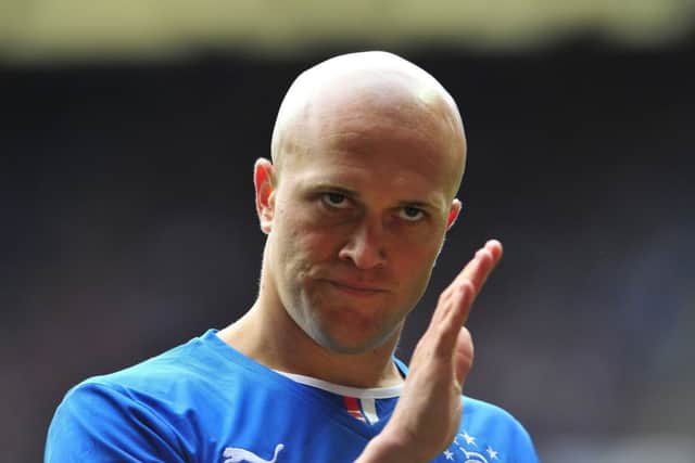Rangers midfielder Nicky Law has called for patience from the club's fans. Picture: Robert Perry