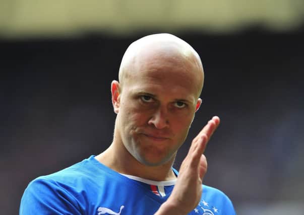 Rangers midfielder Nicky Law has called for patience from the club's fans. Picture: Robert Perry