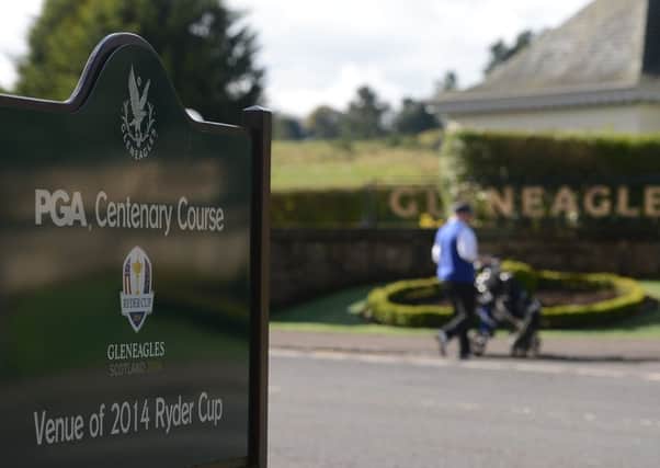 The Ryder Cup is expected to bring millions of pounds into the Perthshire economy. Picture: Neil Hanna