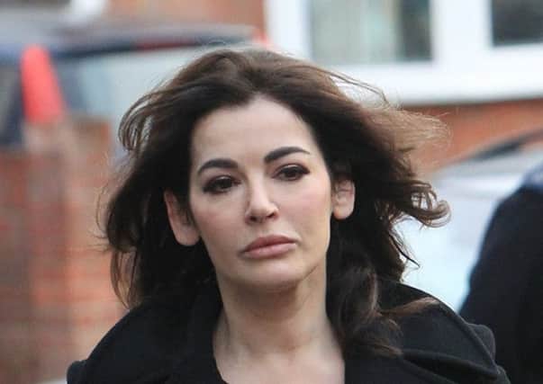 Nigella Lawson: admitted taking cocaine. Picture: PA