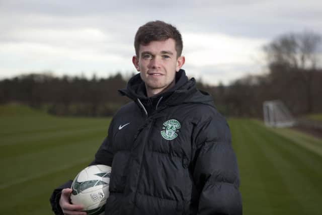 Hibernian's Sam Stanton. Picture: Toby Williams/TSPL