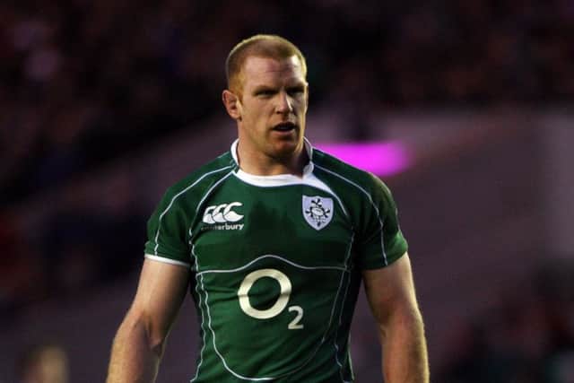 Paul OConnell surveys the scene at Murrayfield last year after the Irish slumped to defeat.  Picture: Getty