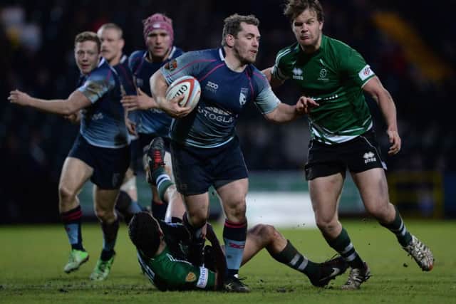 Neil Cochrane, centre, has signed a deal with Edinburgh. Picture: Getty