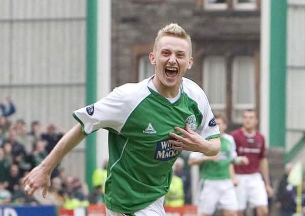 Former Hibs and Celtic star Derek Riordan is looking for a club. Picture: SNS