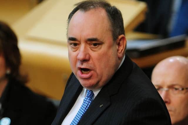 Alex Salmond: Meeting Bank of England governor Mark Carney tomorrow. Picture: Ian Rutherford