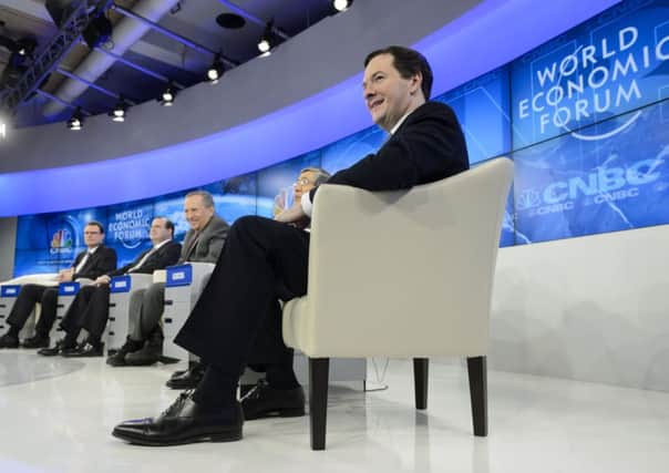 Chancellor George Osborne: 'Bright future' ahead for economy. Picture: AP