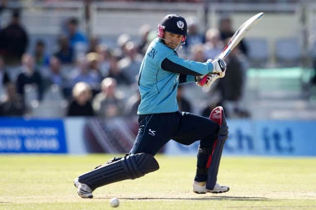 Preston Mommsen captained Scotland to a convincing victory. Picture: SNS