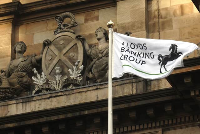 Lloyds, which is 33 per cent owned by the taxpayer, said 1,080 roles were being cut. Picture: Jane Barlow
