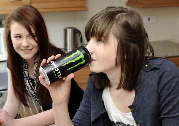 Energy drinks often contain more than double the amount of caffeine in a can of cola. Picture: Greg Macvean