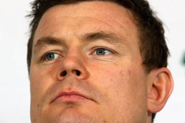 Brian ODriscoll: Ready to retire. Picture: PA