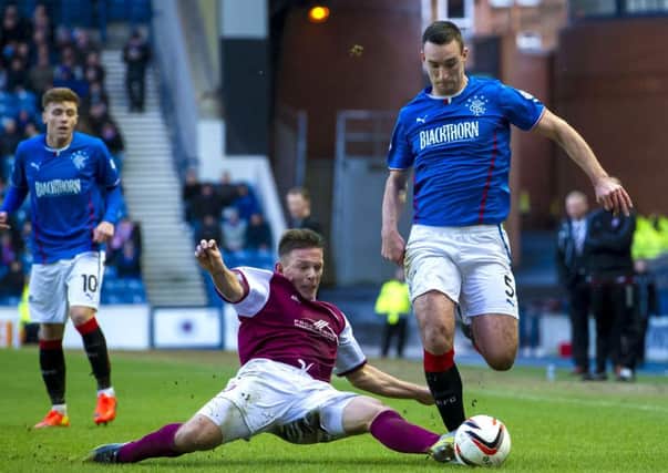 Lee Wallace in action for Rangers. Picture: SNS