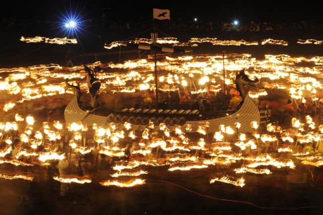 The Up Helly Aa Viking festival. Picture: Getty