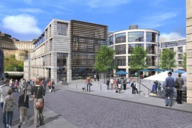 The proposed design for the  Caltongate development. Picture: Allan Murray Architects