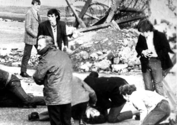 On this day in 1972  Bloody Sunday  13 protesters will killed by British paratroopers in Londonderry, Northern Ireland. Picture: PA