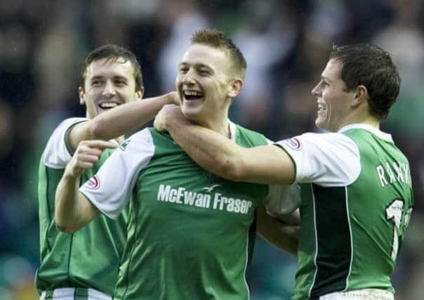Former Hibs striker Derek Riordan has been without a club since leaving Bristol City in 2012. Picture: SNS