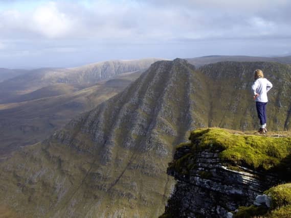 Sutherland is mistaken by shipping companies to be an island. Pictured is of Munro Seana Bhraigh. Picture: submitted