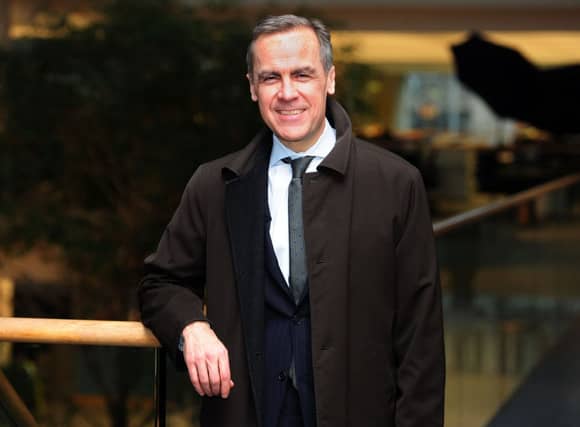 Mr Carney avoided overt political comment and concentrated on technical implications. Picture: Ian Rutherford