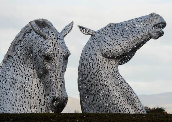Falkirk will use the funding to boost the cultural programme planned around the official opening of the Kelpies. Picture: Neil Hanna