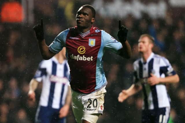 Christian Benteke's penalty won the West Midlands derby for Aston Villa. Picture: PA