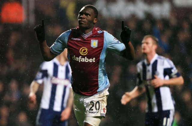 Christian Benteke's penalty won the West Midlands derby for Aston Villa. Picture: PA