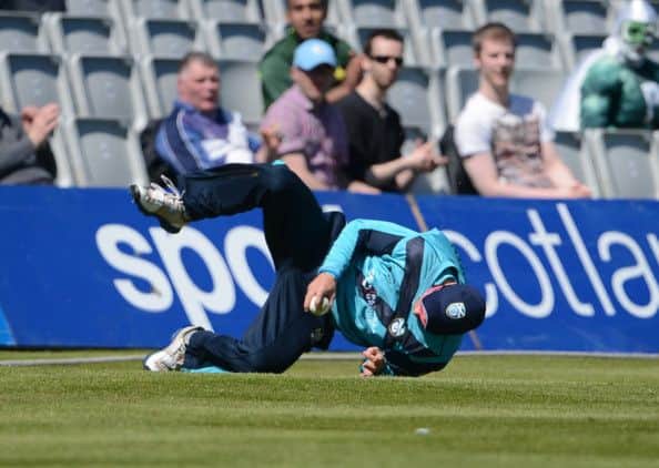 Captain Preston Mommsen scored 78 runs to push Scotland to victory. Picture: TSPL