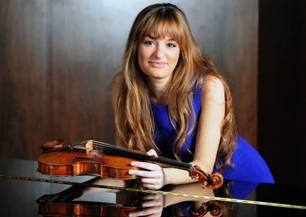 Violinist Nicola Benedetti heads up one of the key events in the Glasgow 2014 cultural programme. Picture: Ian Rutherford