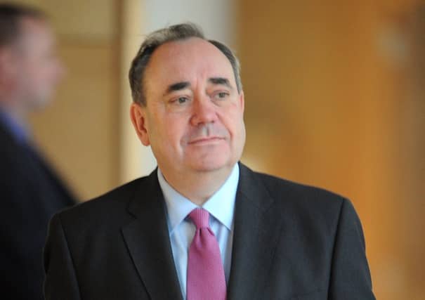 First Minister Alex Salmond. Picture: Jane Barlow