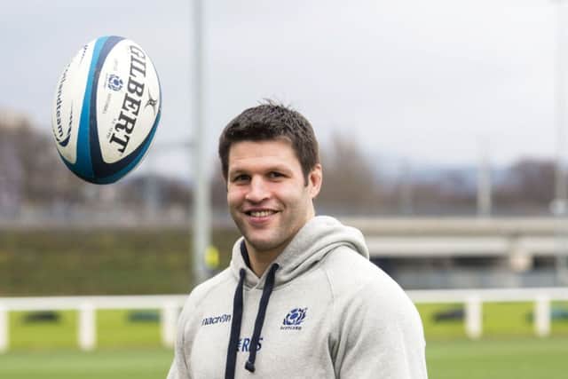 Allister Hogg is delighted to have a chance to impress for the Scotland A side. Picture: SNS/SRU