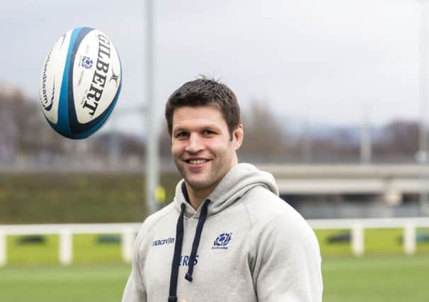 Allister Hogg is delighted to have a chance to impress for the Scotland A side. Picture: SNS/SRU