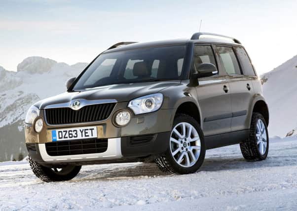 The Skoda Yeti feels sure-footed thanks to a latest-generation 4x4 drivetrain