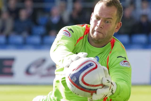 Alan Mannus: Broken thumb. Picture: SNS