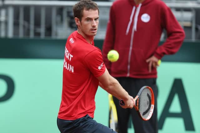 Andy Murray: Three matches. Picture: Getty