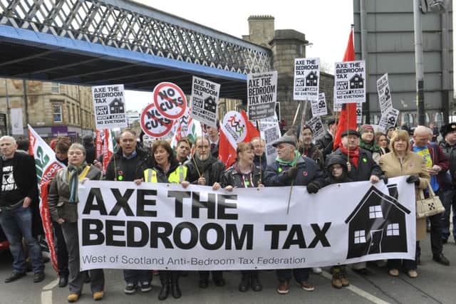 MSPs said many Scots were trapped into paying the bedroom tax. Picture: Robert Perry