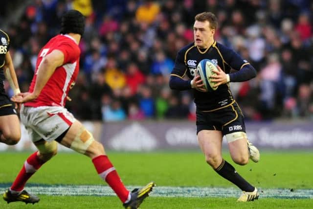 Stuart Hogg: Key man against Irish. Picture: Ian Rutherford
