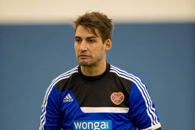 Rudi Skacel: Wanted to return to Hearts. Picture: SNS