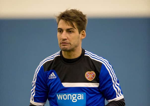 Rudi Skacel: Wanted to return to Hearts. Picture: SNS