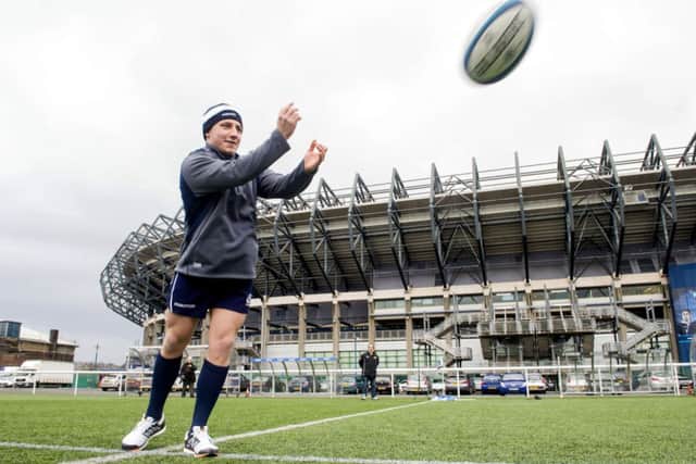 Scotland stand-off Duncan Weir faces a big test of his character and ability in Dublin tomorrow. Picture: SNS