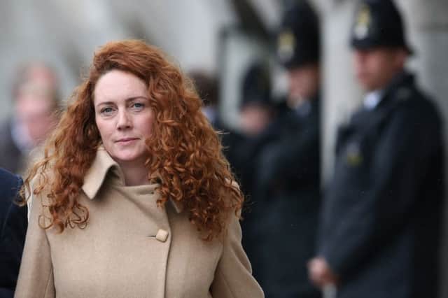 Rebekah Brooks arrives at the Old Bailey for the phone hacking case. Picture: Getty Images