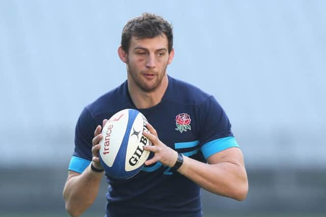Tom Wood at Stade de France yesterday. We want something to show for our efforts, he said. Picture: Getty