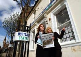 The number of mortgage approvals is just above the 1990-92 low. Photograph: Robert Perry