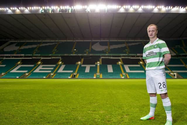 Celtic unveil new signing Leigh Griffiths. Picture: SNS