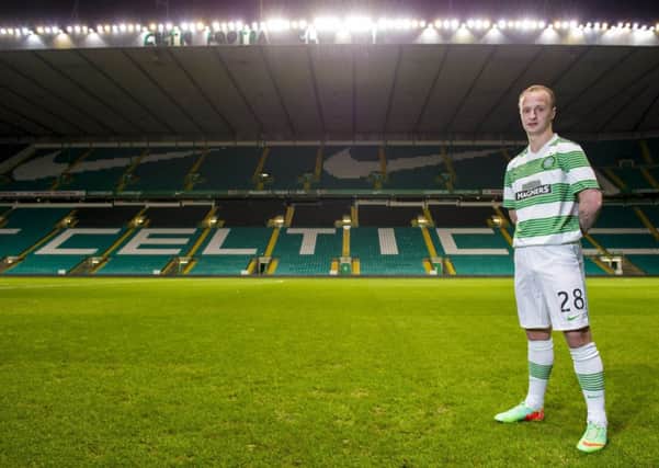 Celtic unveil new signing Leigh Griffiths. Picture: SNS