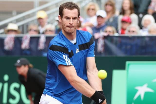 Andy Murray: Looked fresh and fit. Picture: Getty