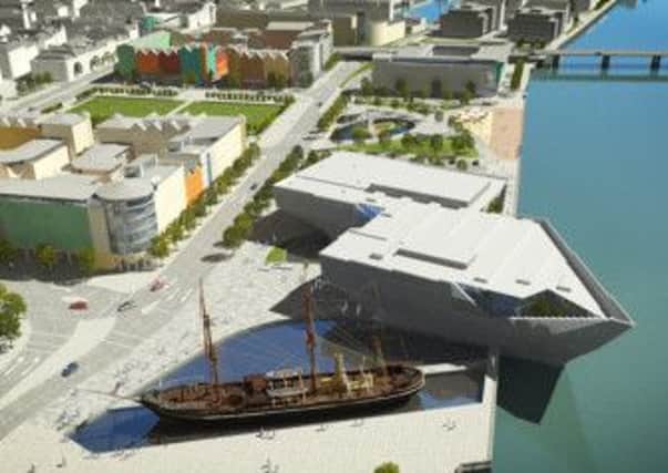 An artist's impression of Dundee's V&A museum. Picture: Contributed