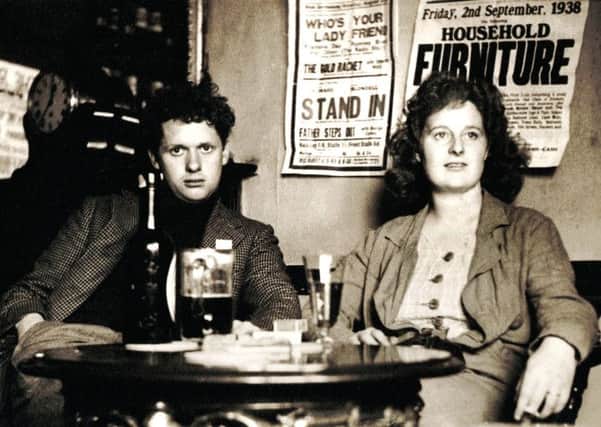 A portrait of Welsh poet Dylan Thomas with wife Caitlin Thomas. 1914-1953. Picture: Culture Club/Getty