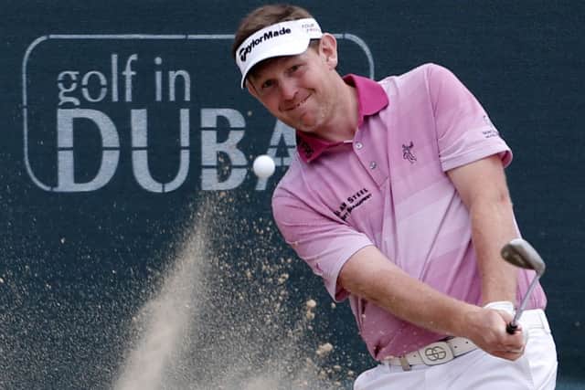 Stephen Gallacher enjoyed a storming third round. Picture: AFP/Getty