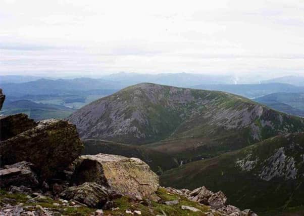 Carn Liath, from Airgiod Bheinn. Picture: Complimentary