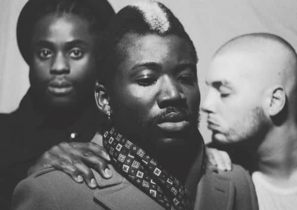 Hip-hop trio Young Fathers. Picture: Contributed